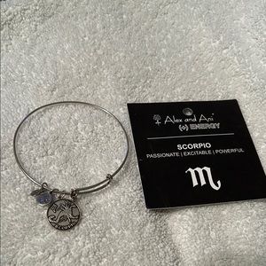 Alex and Ani Silver Scorpio Bracelet